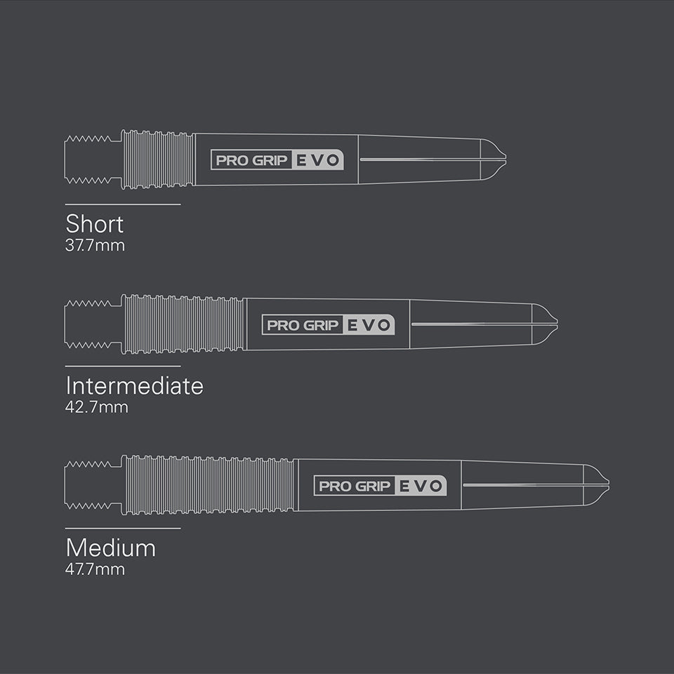 Target Chrono Titanium Dart Shafts - Intermediate