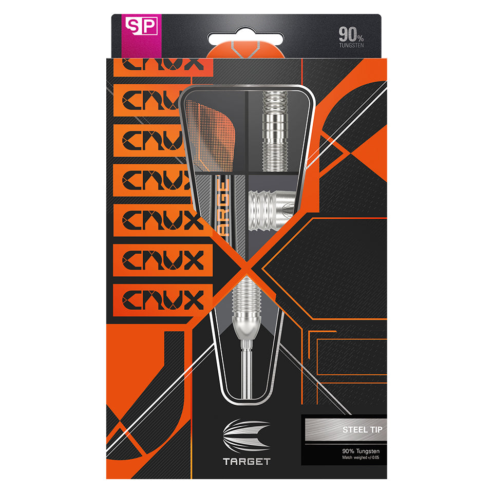 Target Crux 01 Swiss Point Steel Tip Darts - 22gm