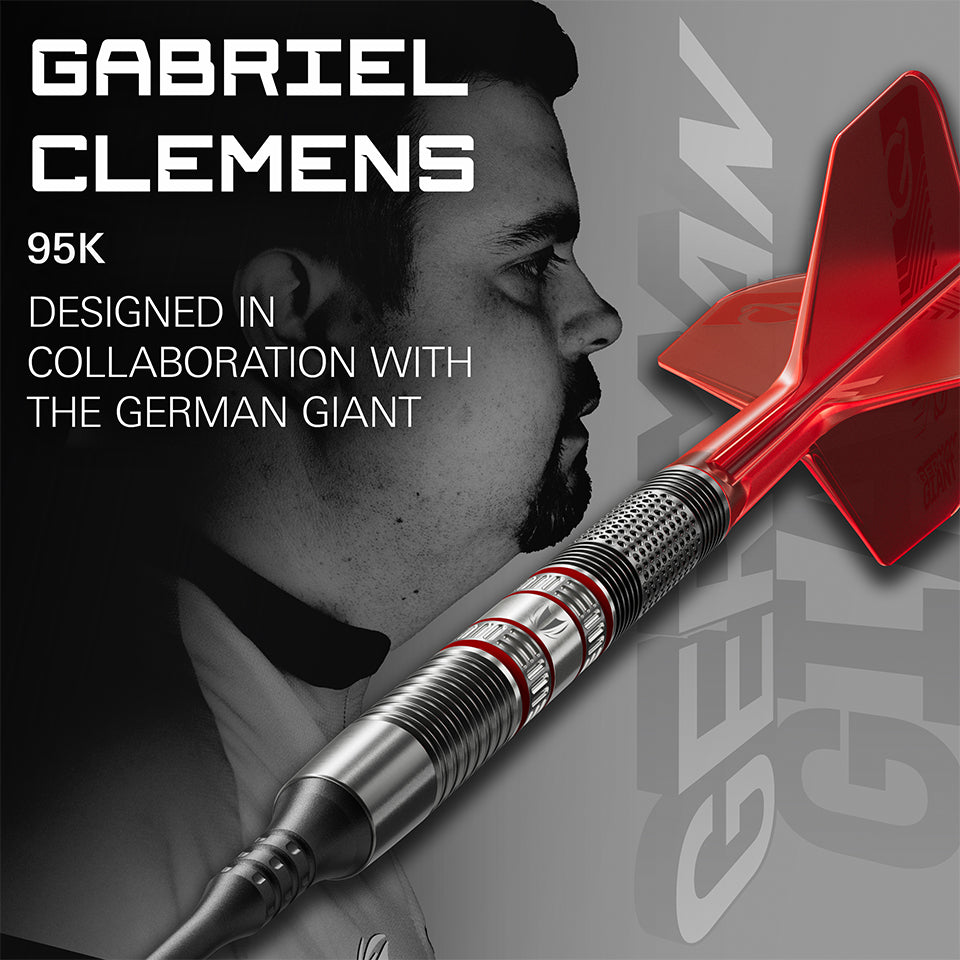 Target Gabriel Clemens 95k Soft Tip Darts - 19gm