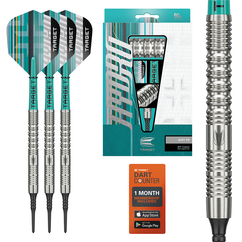 Target Hydro 12 Soft Tip Darts - 18gm