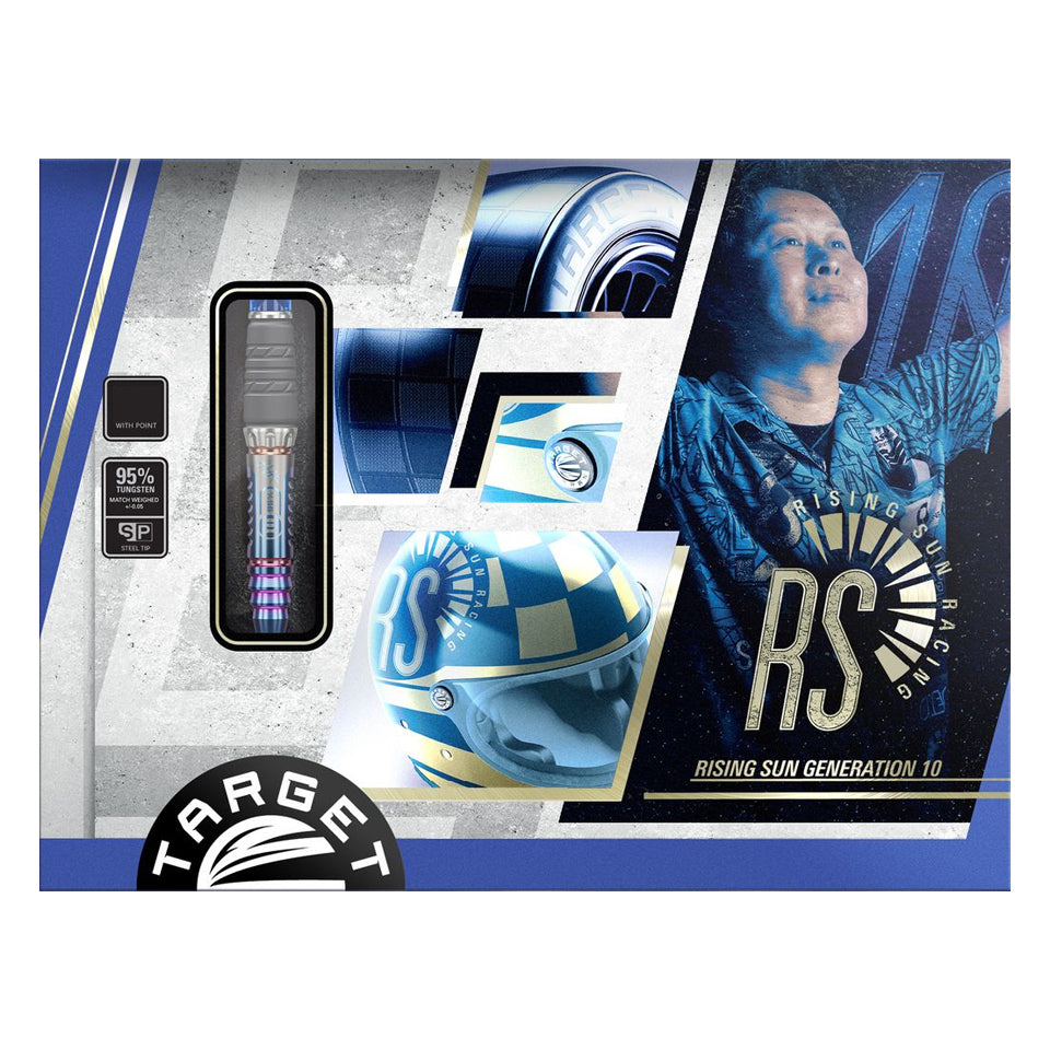 Target Japan Haruki Muramatsu Rising Sun Gen10 Steel Tip Darts - 25gm