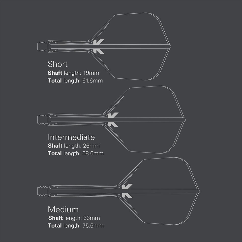 Target K-Flex Flight System - No6 Short Blue