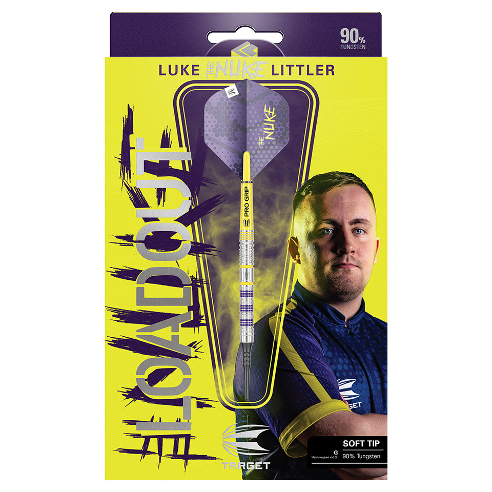 Target Luke Littler Loadout Soft Tip Darts - 19gm