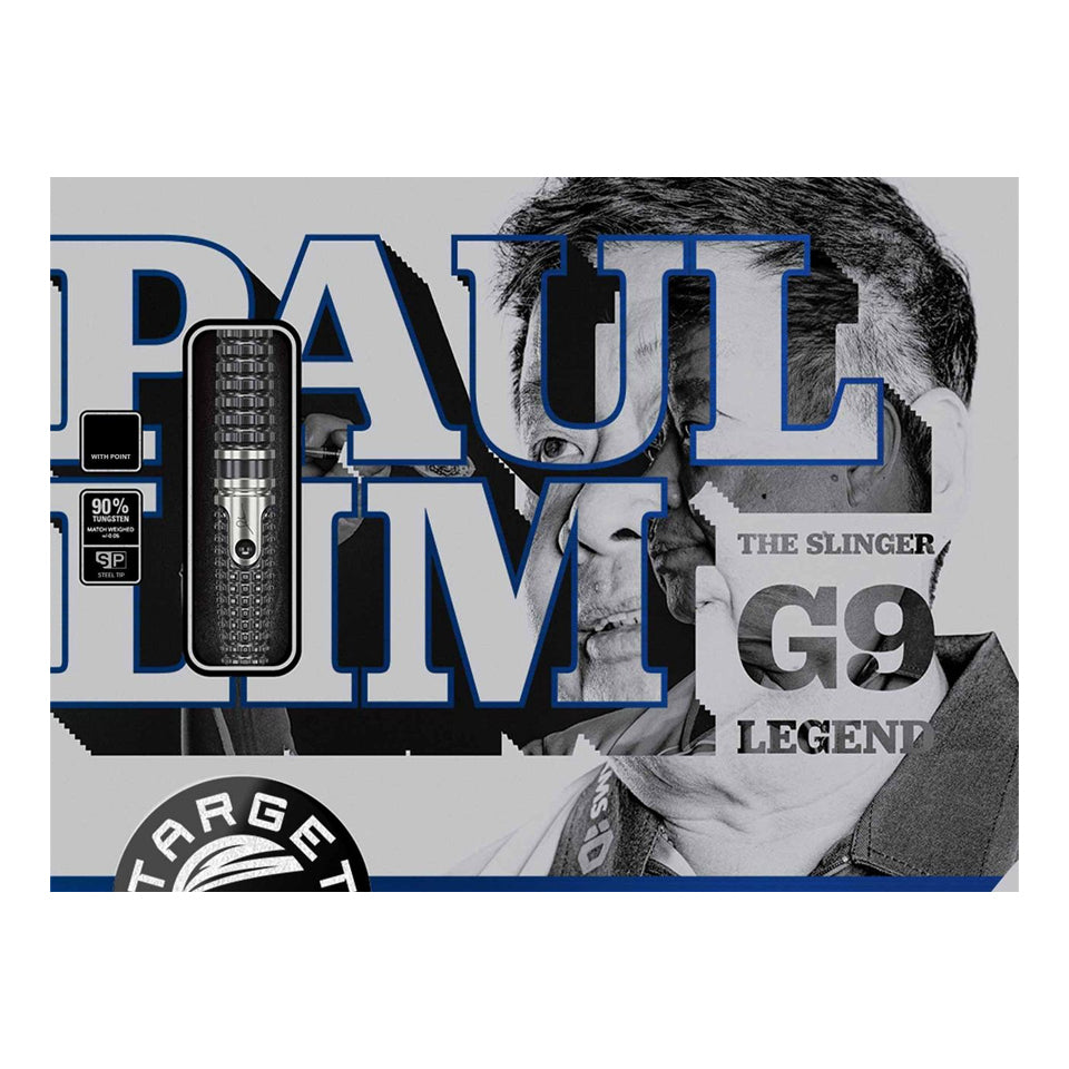 Target Paul Lim The Legend Gen 9 Swiss Point Steel Tip Darts - 24gm