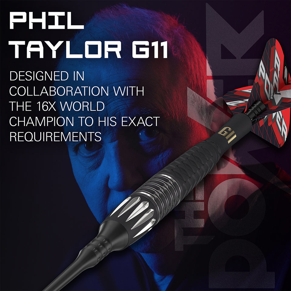 Target Phil Taylor Raw Power G11 Soft Tip Darts - 20gm