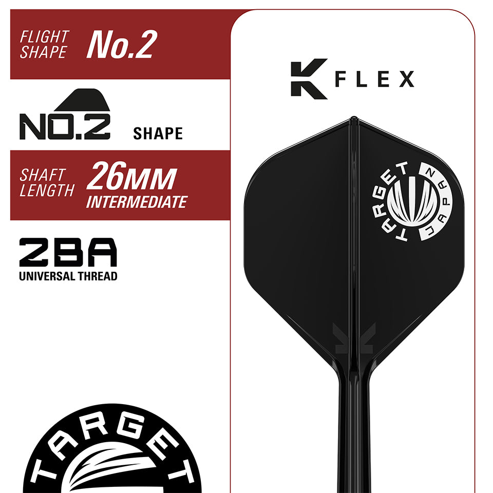 Target Prime Series Hot Shot G3 Swiss Point Steel Tip Darts - 23gm