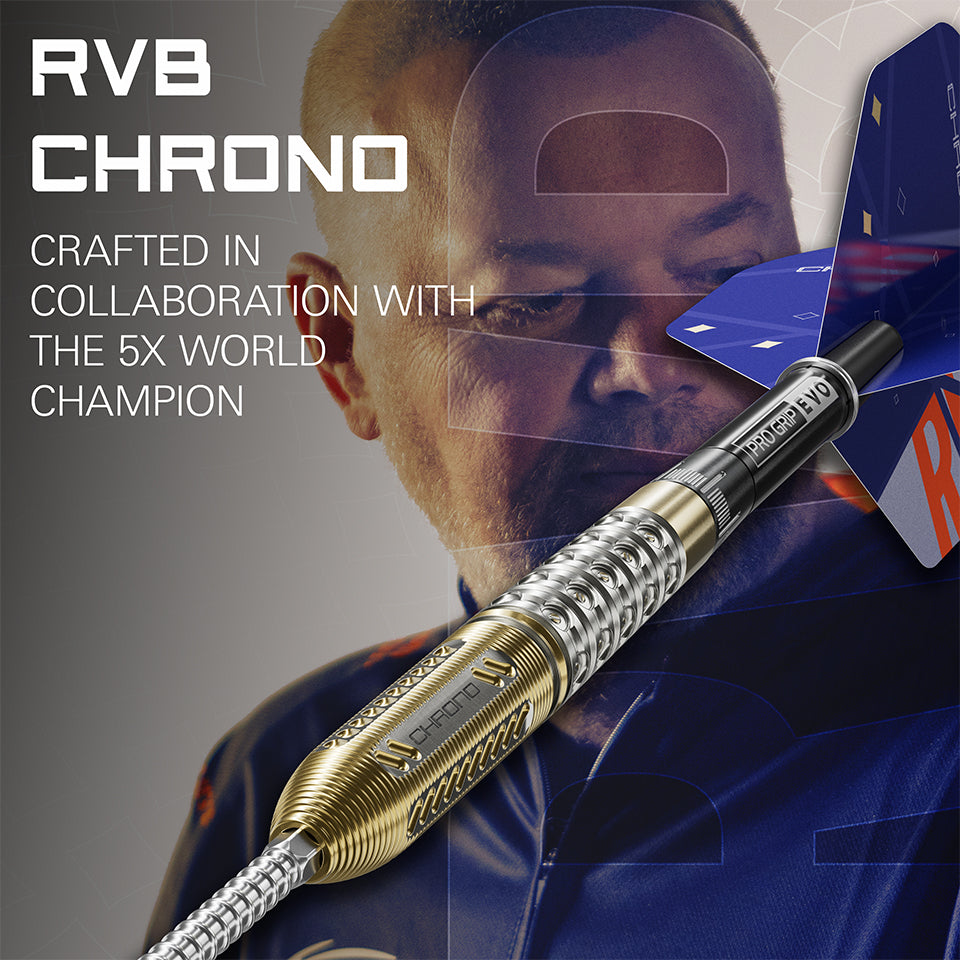 Target Raymond Van Barneveld Chrono Swiss Point Steel Tip Darts - 23gm