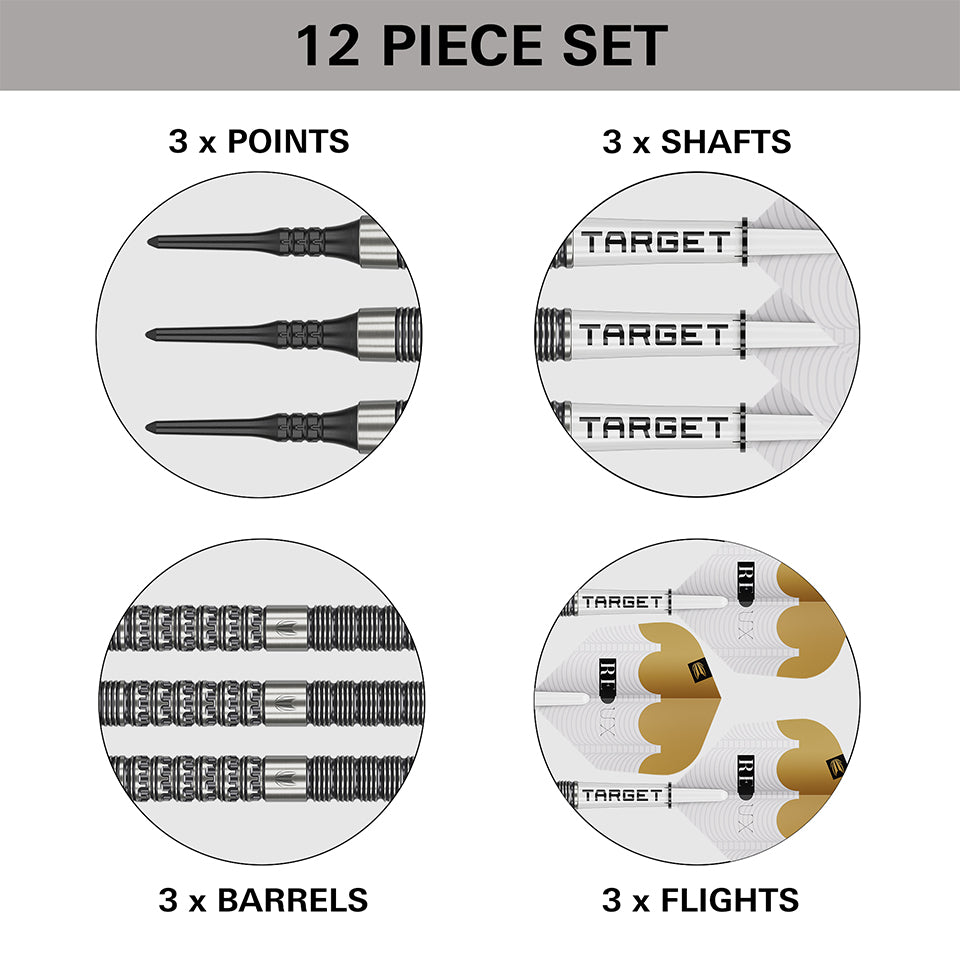 Target Redux 10 Soft Tip Darts - 18gm