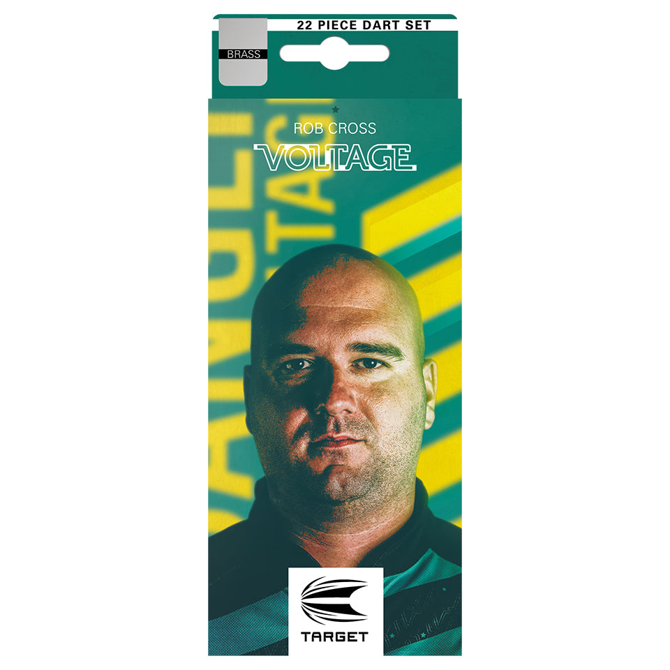 Target Rob Cross Brass Steel Tip Darts - 22gm