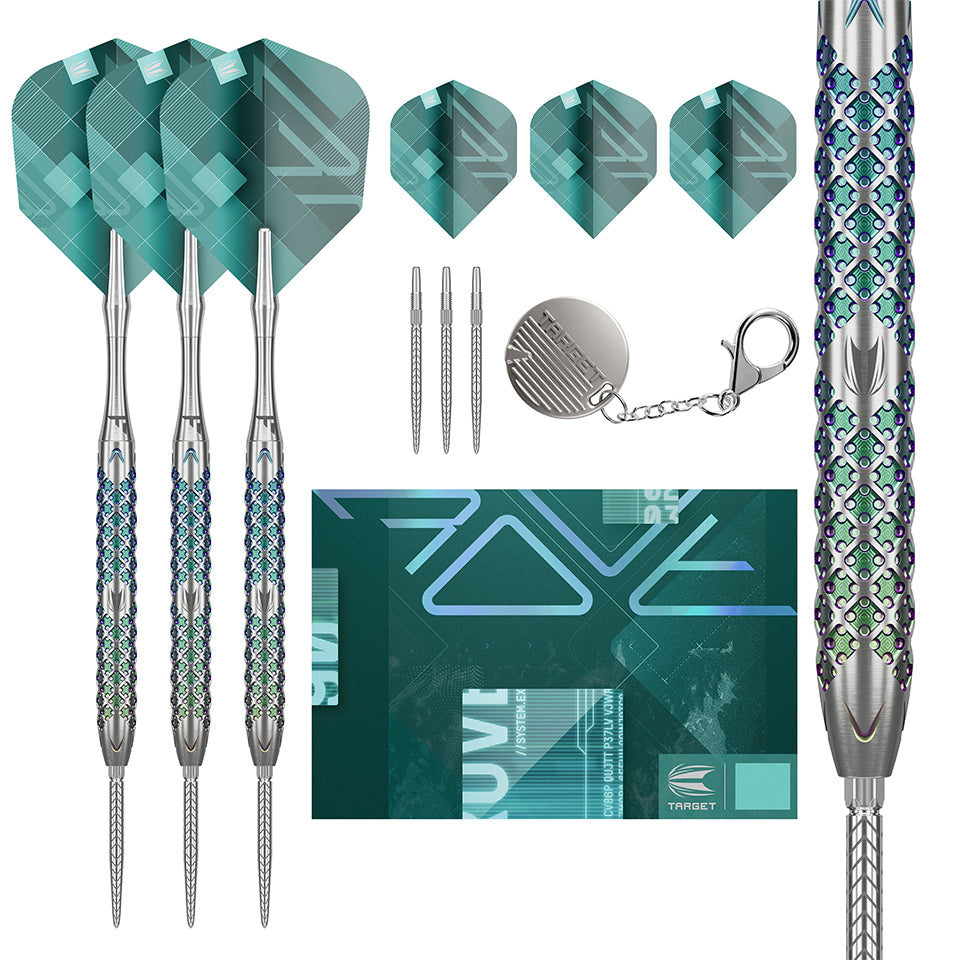 Target Rove 01 Swiss Point Steel Tip Darts - 22gm