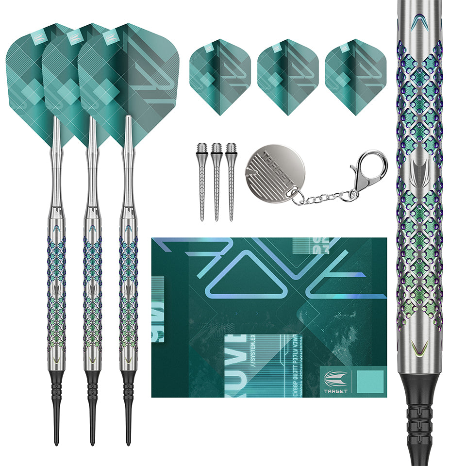 Target Rove 10 Soft Tip Darts - 18gm