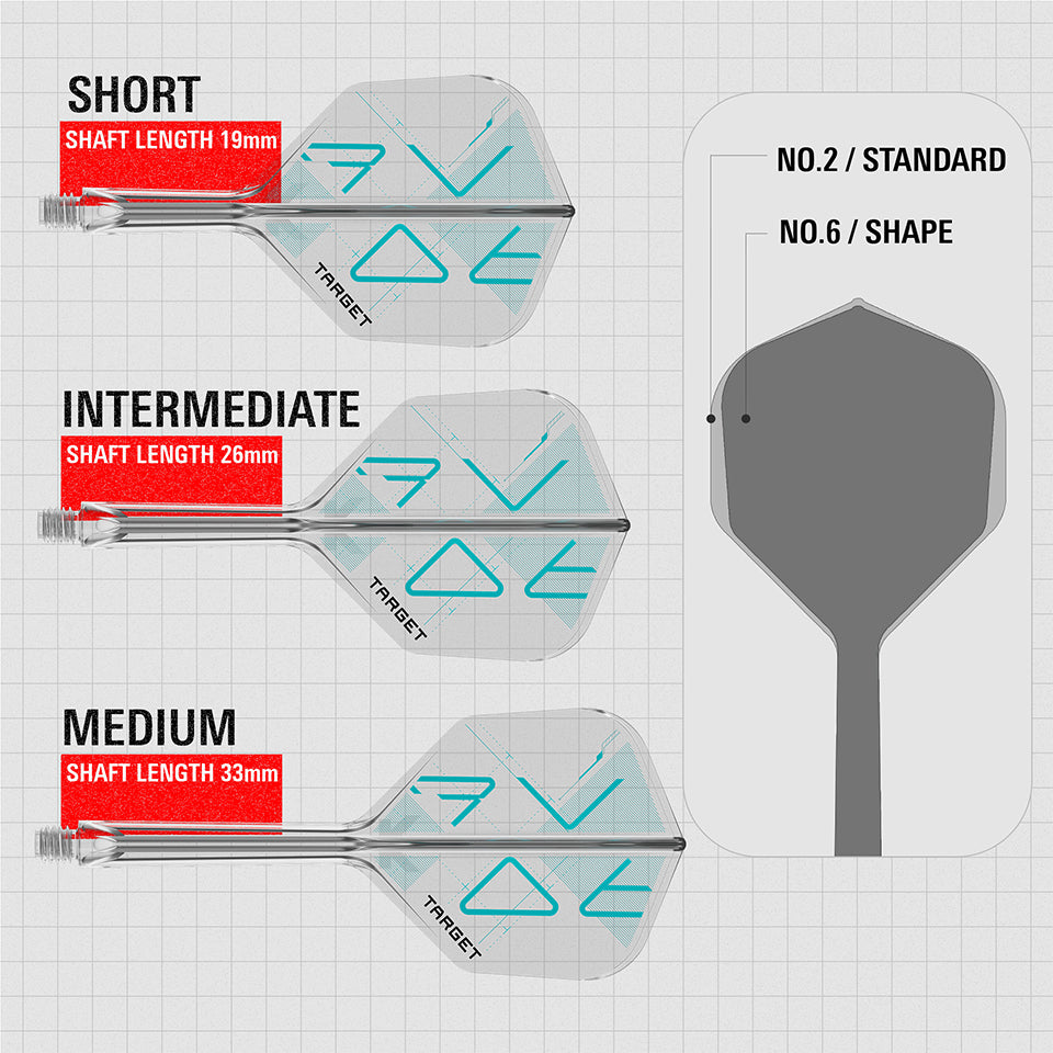 Target Rove K-Flex Flight System - No6 Short