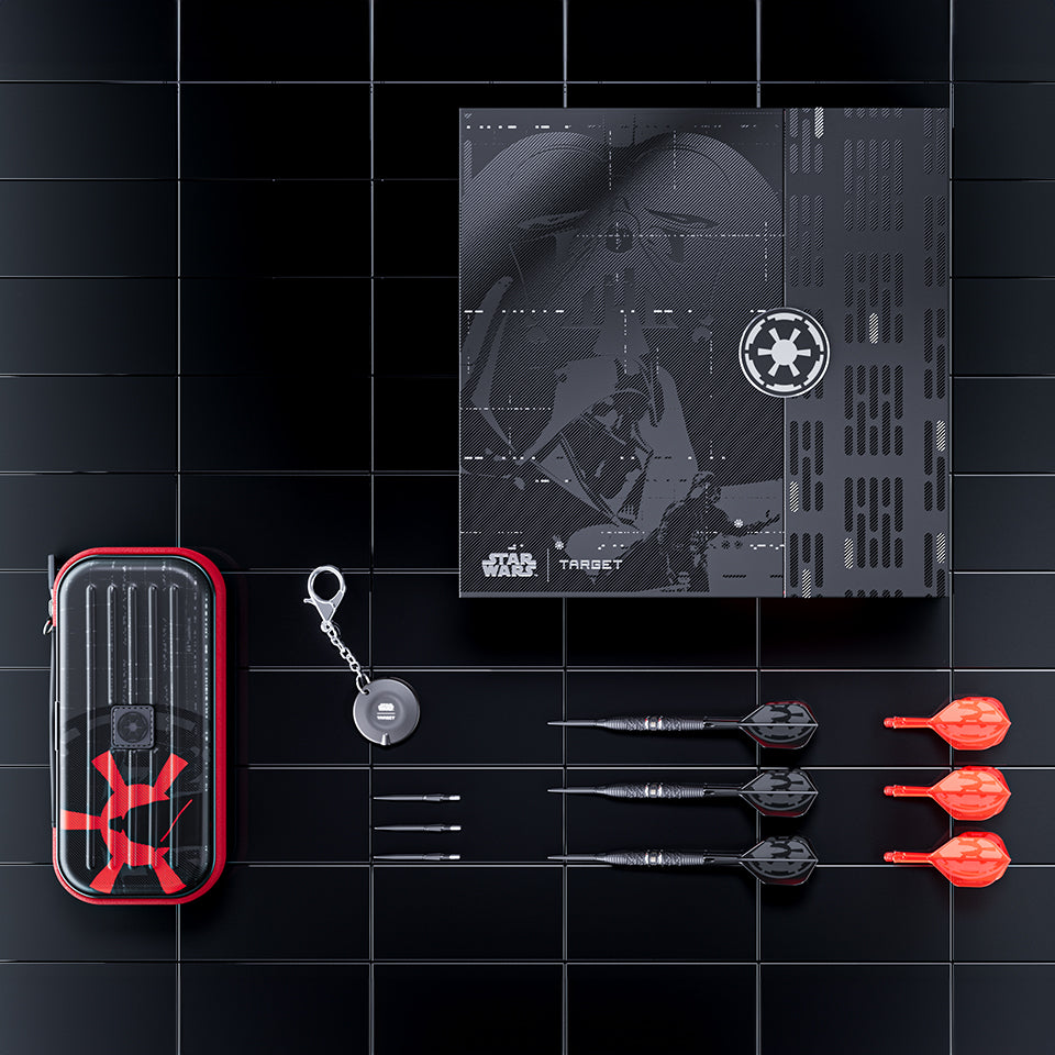 Target Star Wars Darth Vader 975 Swiss Point Steel Tip Darts - 22gm