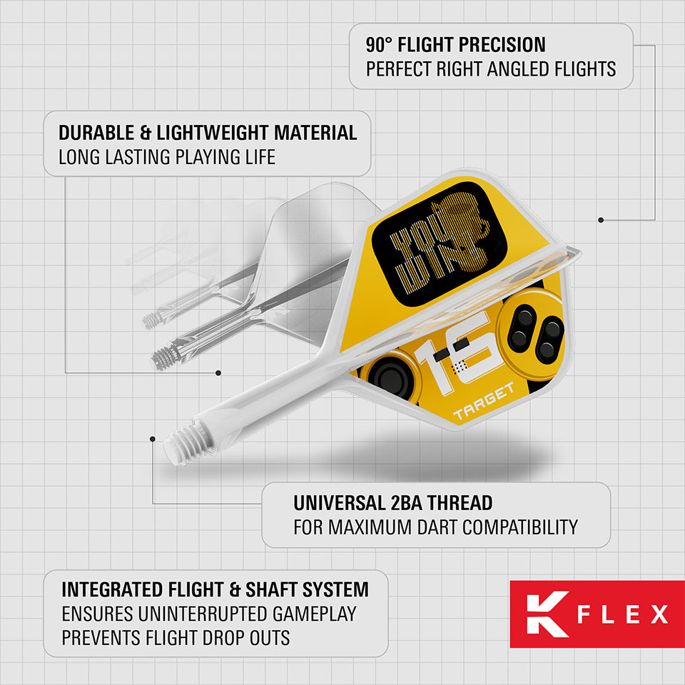 Target You Win K-Flex Flight System - No6 Intermediate