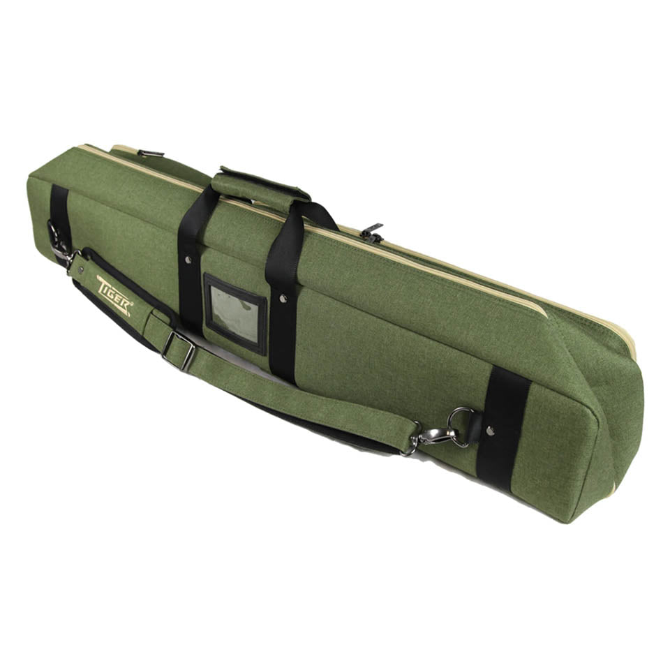 Tiger 2B/4S Vintage Cue Case - Green