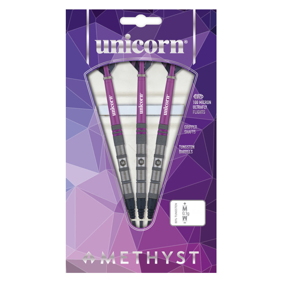 Unicorn Amethyst 1 Soft Tip Darts - 18gm