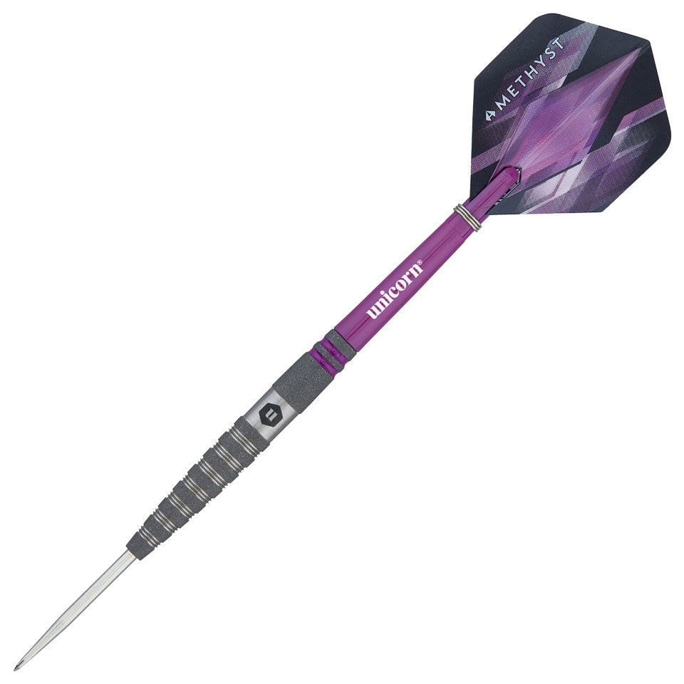 Unicorn Amethyst 4 Steel Tip Darts - 22gm