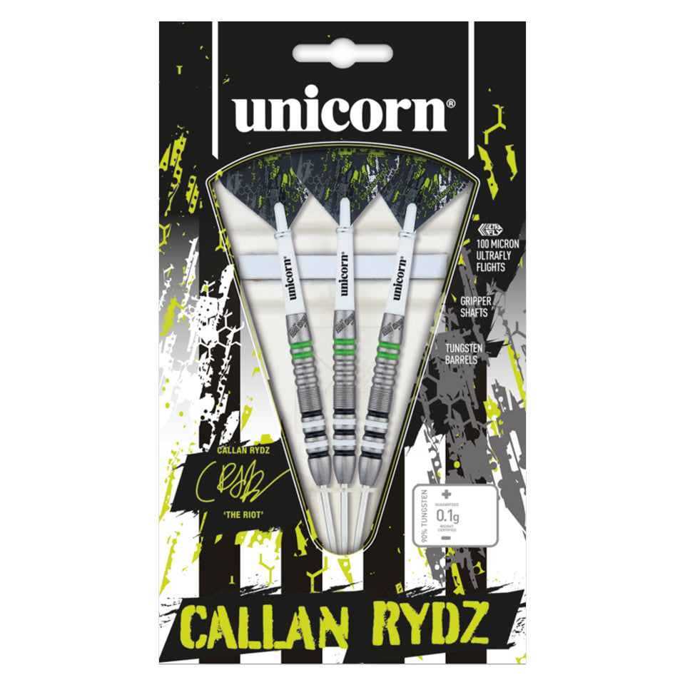 Unicorn Callan Rydz The Riot Steel Tip Darts - 23gm