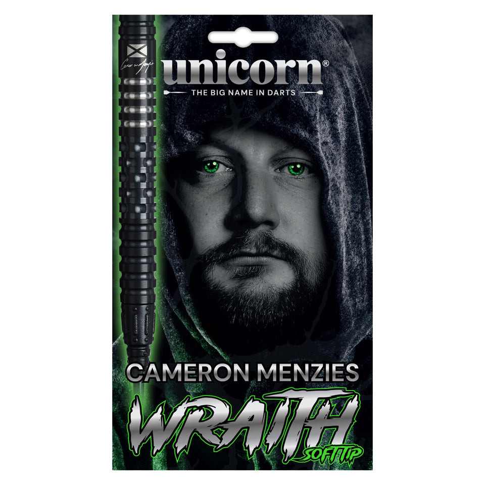 Unicorn Cameron Menzies Wraith Soft Tip Darts - 20gm