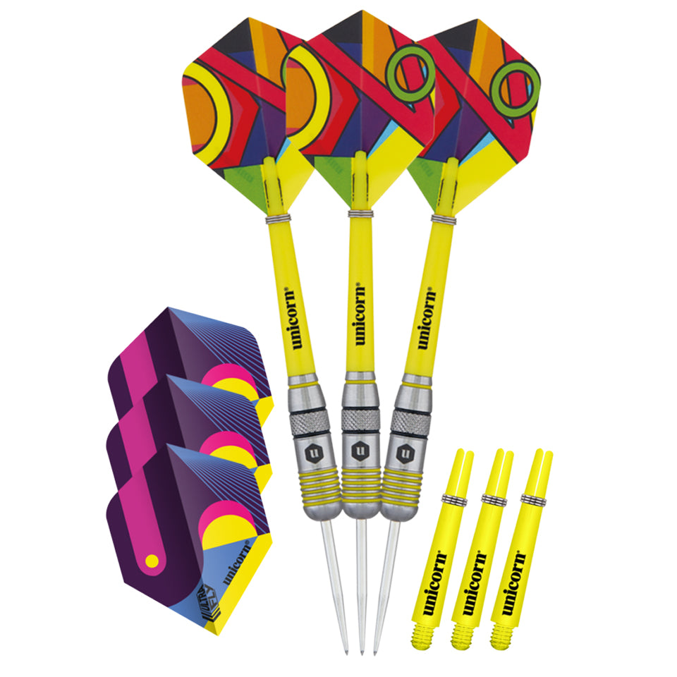 Unicorn Flair 1 Steel Tip Darts - 20gm