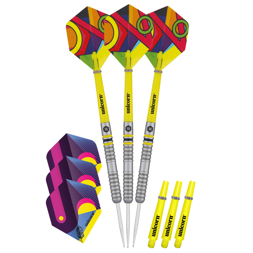 Unicorn Flair 3 Steel Tip Darts - 22gm