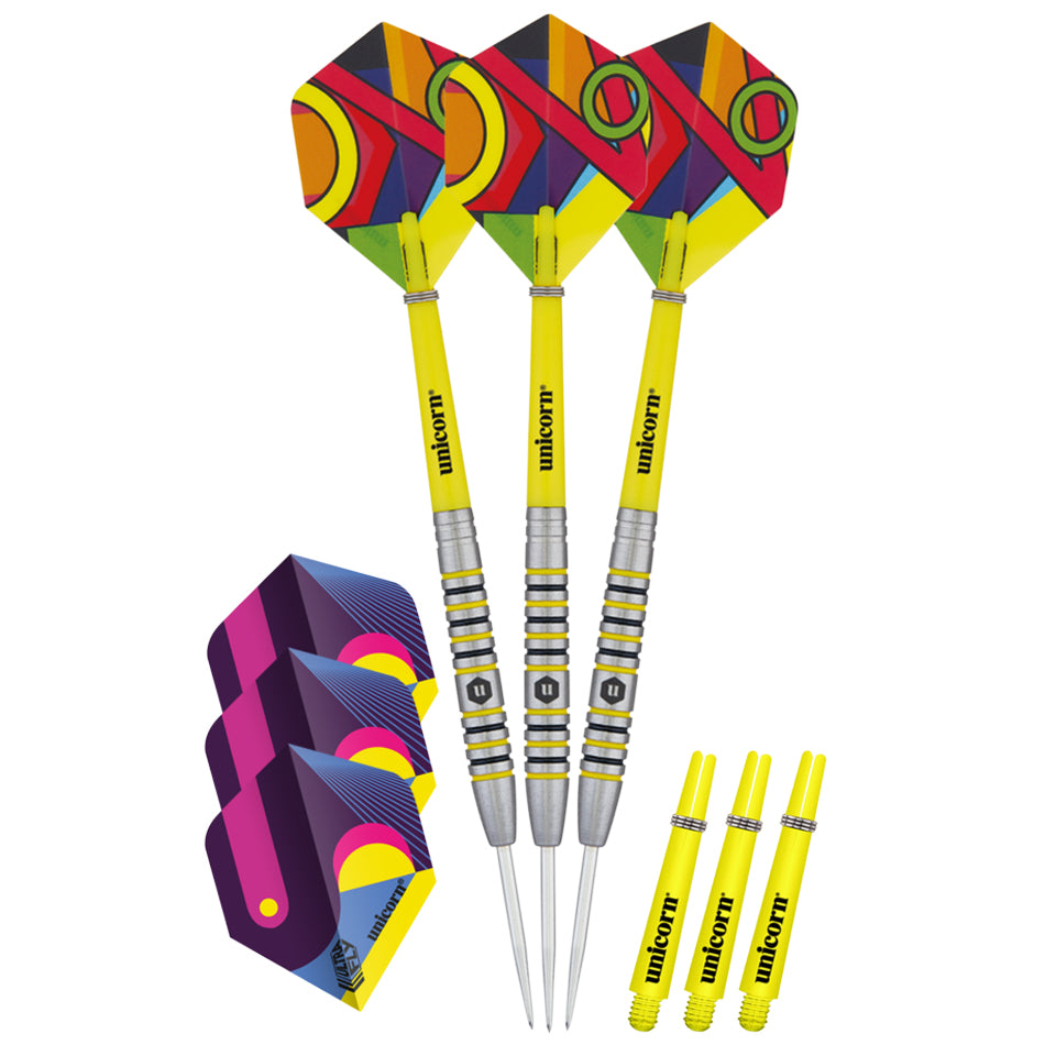 Unicorn Flair 4 Steel Tip Darts - 23gm