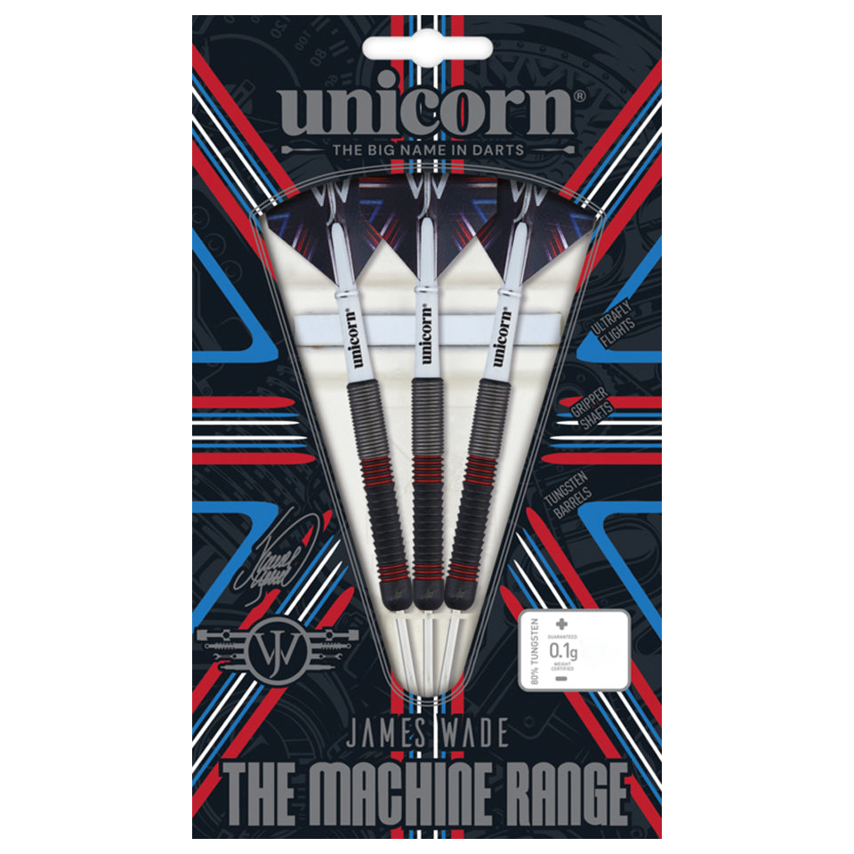 Unicorn James Wade The Machine Steel Tip Darts - 22gm