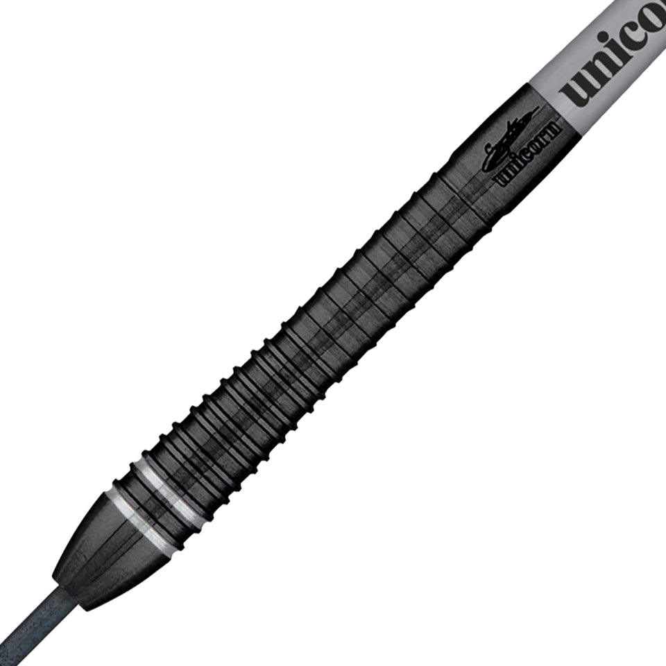 Unicorn Noir Gary Anderson Phase 6 Steel Tip Darts - 22gm