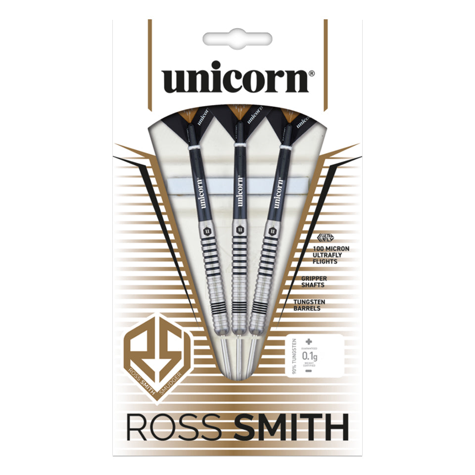 Unicorn Ross Smith Smudger Steel Tip Darts - 22gm