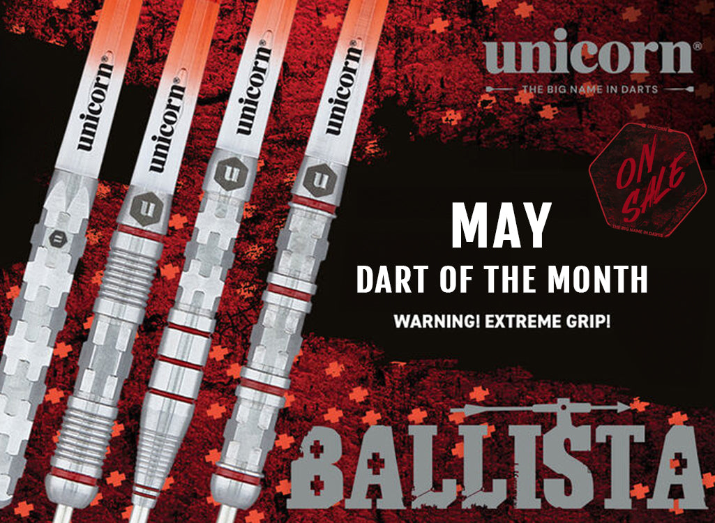 May Dart of the Month Unicorn Ballista Range | A-Z Darts