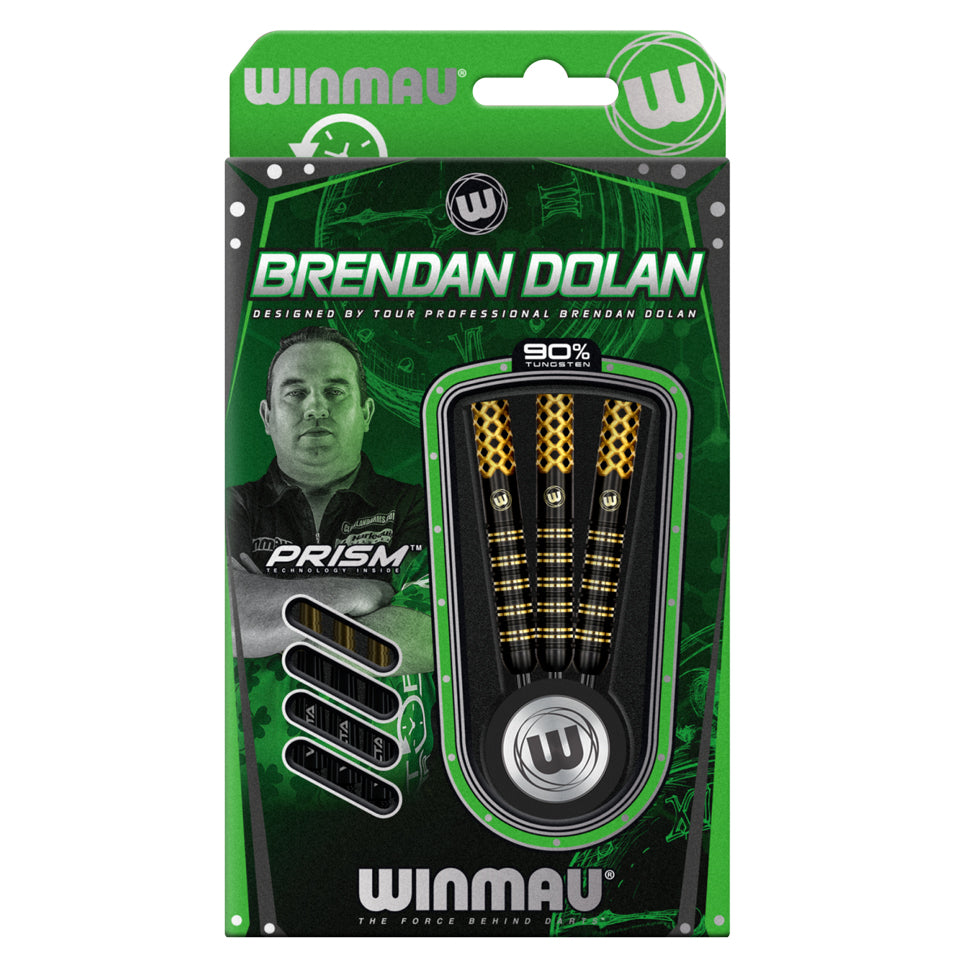 Winmau Brendan Dolan Steel Tip Darts - 23gm