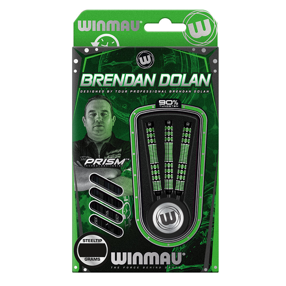 Winmau Brendon Dolan Steel Tip Darts - 21gm