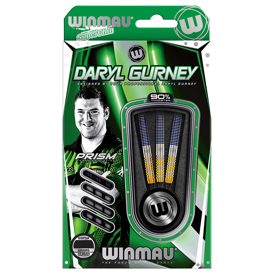 Winmau Daryl Gurney SC 1.0 Series Soft Tip Darts - 22gm