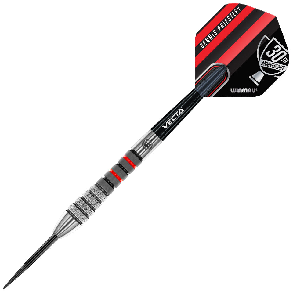 Winmau Dennis Priestley Diamond 3-Zero Steel Tip Darts - 24gm