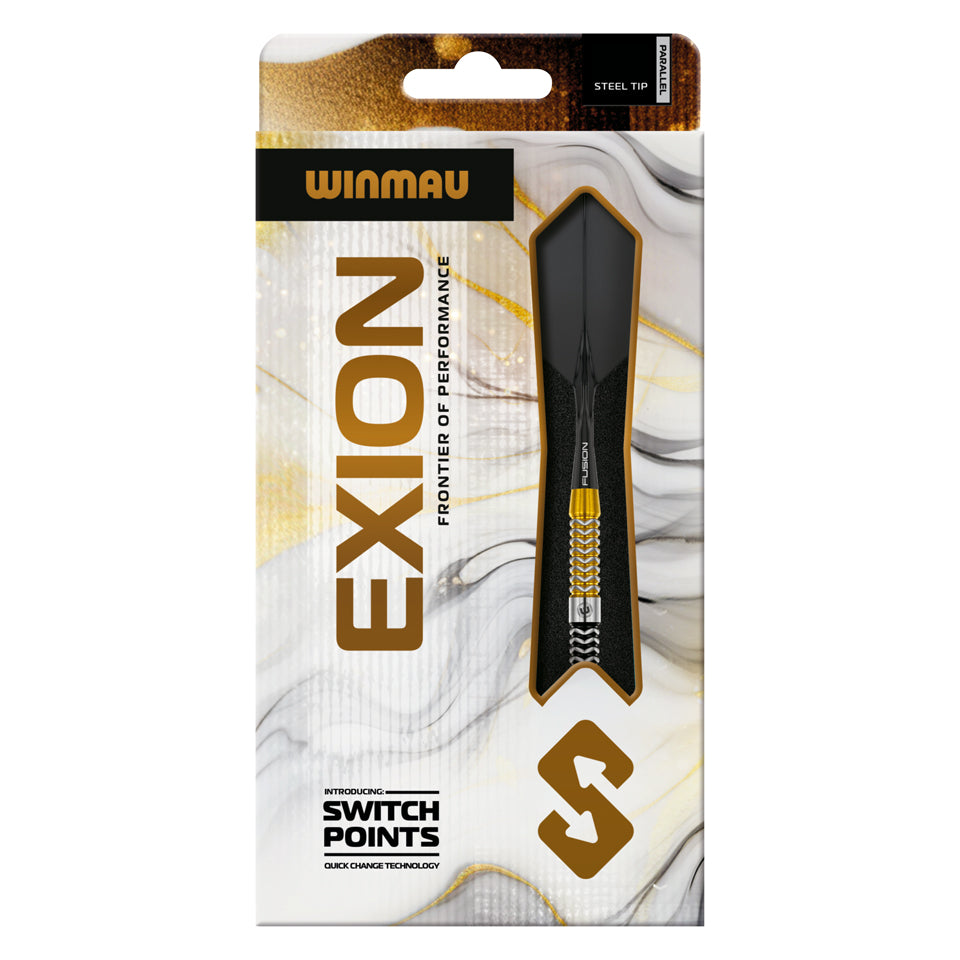 Winmau Frontier Collection Exion Parallel Switch Point Steel Tip Darts - 23gm
