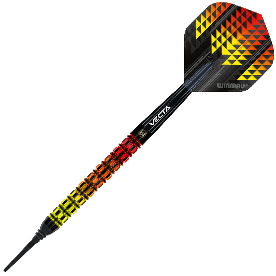 Winmau Firestorm Flame Parallel Soft Tip Darts - 20gm