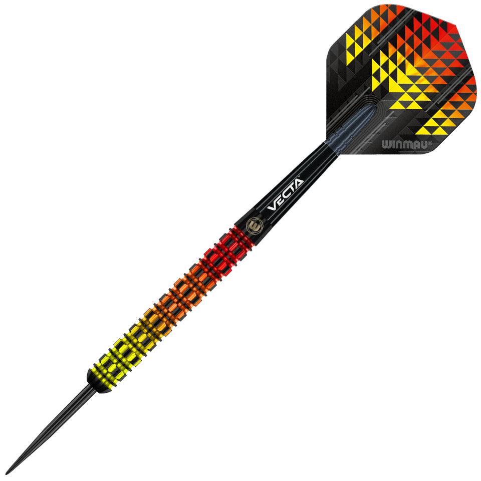 Winmau Firestorm Flame Parallel Steel Tip Darts - 22gm