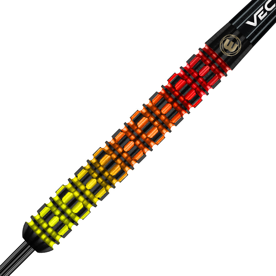 Winmau Firestorm Flame Parallel Steel Tip Darts - 26gm