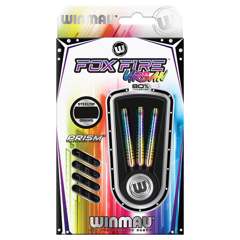 Winmau Foxfire Urban Steel Tip Darts - 24gm