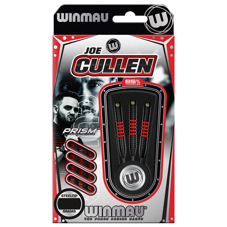 Winmau Joe Cullen Pro-Series Steel Tip Darts - 23gm