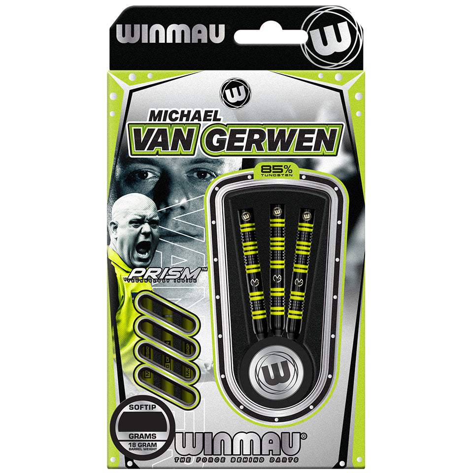 Winmau MvG Pro-Series Soft Tip Darts - 20gm