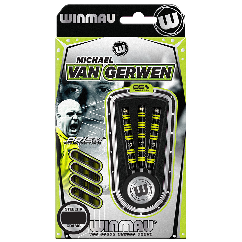 Winmau MvG Pro-Series Steel Tip Darts - 23gm