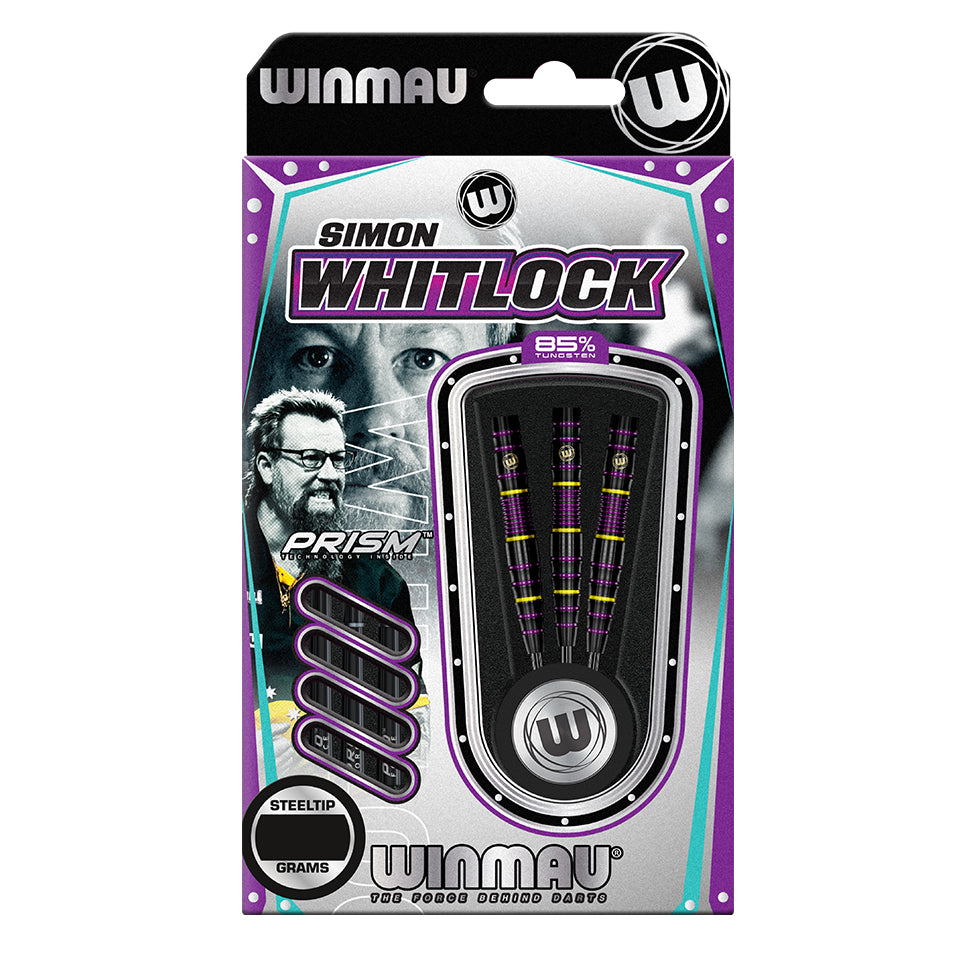 Winmau Simon Whitlock Pro-Series Steel Tip Darts - 22gm