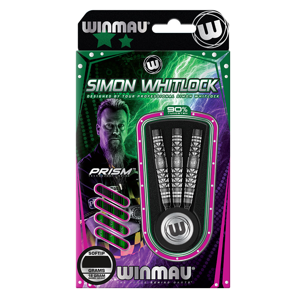 Winmau Simon Whitlock Atomised Soft Tip Darts - 20gm