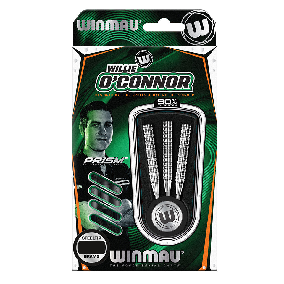 Winmau Willie O'Conner Steel Tip Darts - 23gm