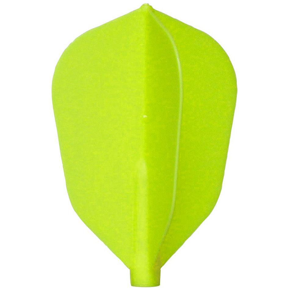 Fit Flight Dart Flights - Super Shape Lime Green