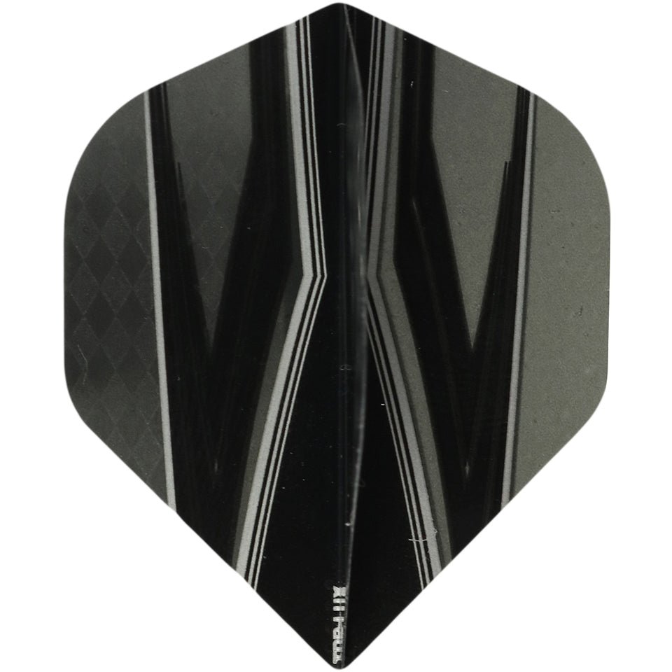 Pentathlon Dart Flights - 100 Micron Standard Black
