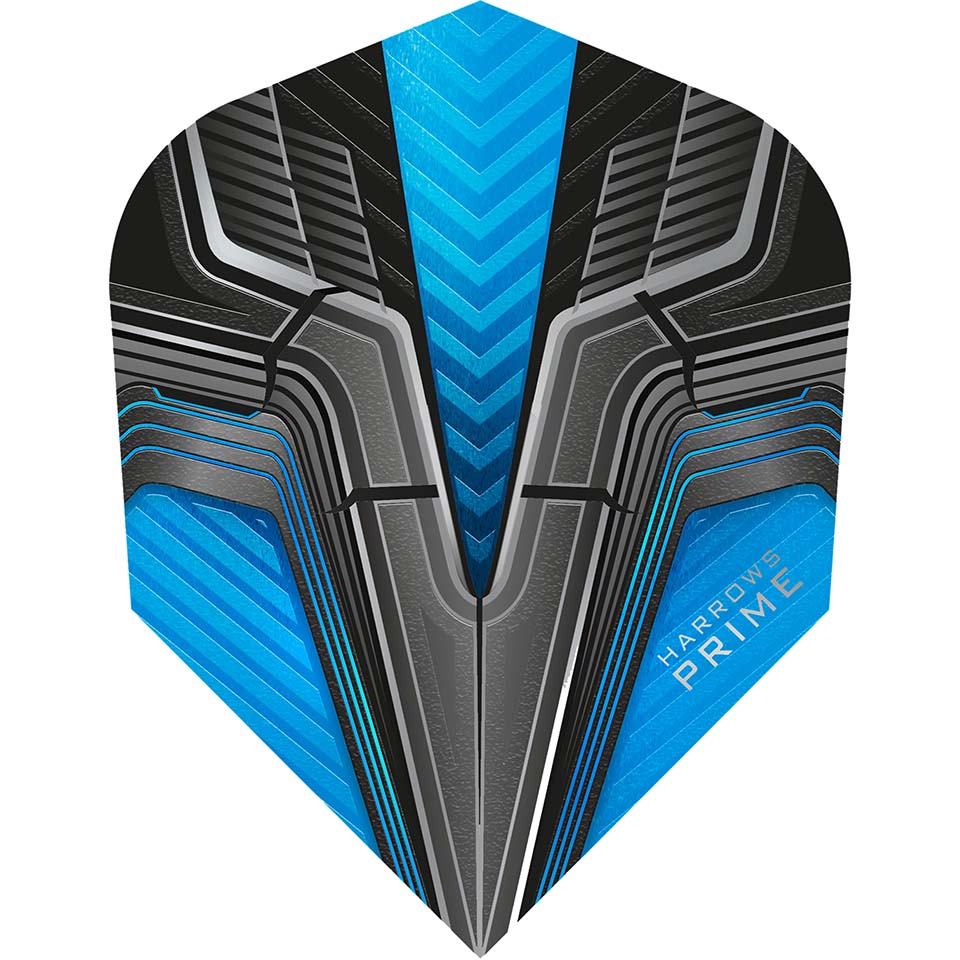 Harrows Prime Darts Flights - Shape Blue