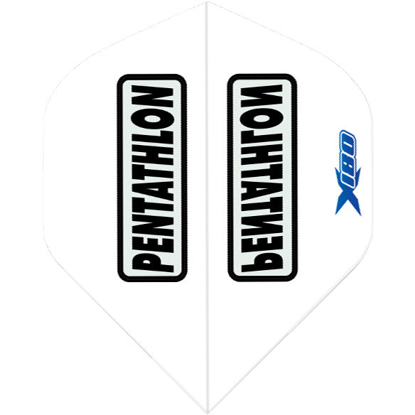 Pentathlon Xtream 180 Dart Flights - 180 Micron Standard White