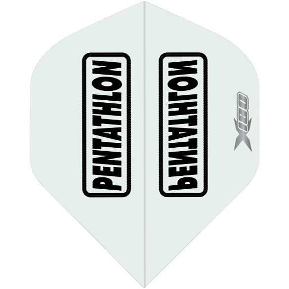 Pentathlon Xtream 180 Dart Flights - 180 Micron Standard Clear